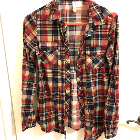 Red Plaid Flannel Bundle (2) - Picture 1 of 3